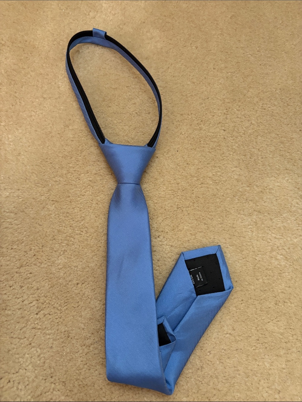 Nordstrom Blue Adjustable Pre-Tied Kids Necktie